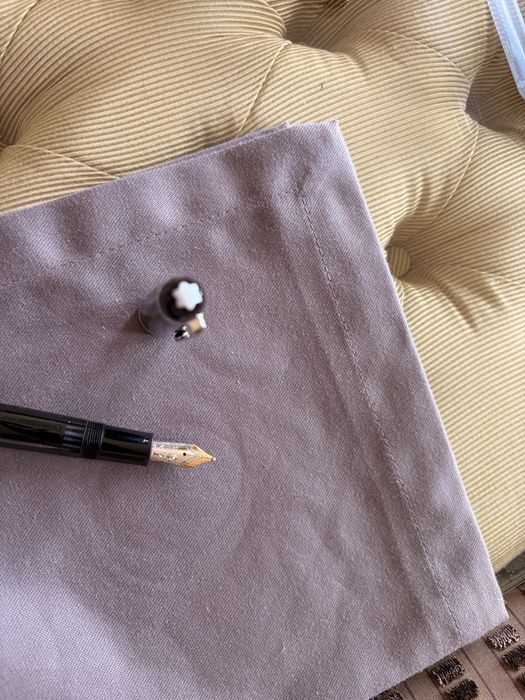 Ручка перьевая Montblanc 146 Meisterstück Platinum Line OB