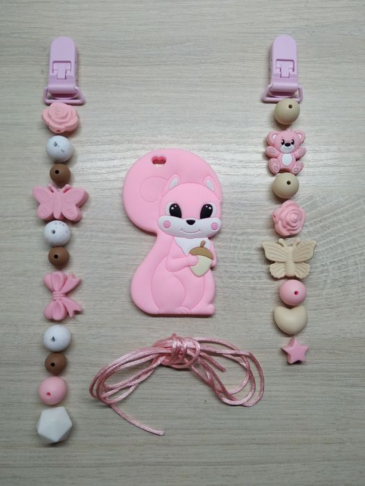 Держатель,тримач для соски пустышки грызунок