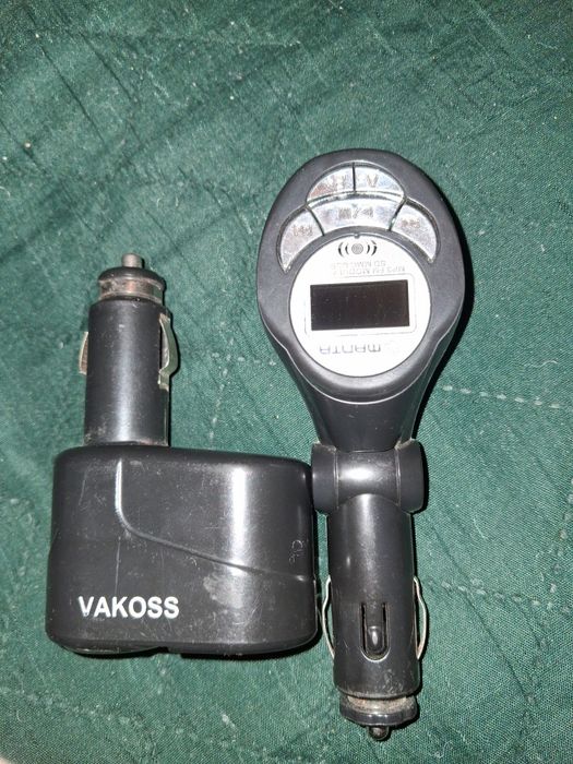 MANTA Modulator MP3 FM + Rozdzielacz  ładowarki  auta