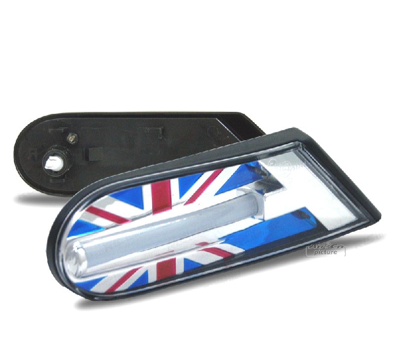 CONJUNTO DE INDICADORES LATERAIS PARA MINI R56 R55 R57 R58 R59 UNION JACK COR