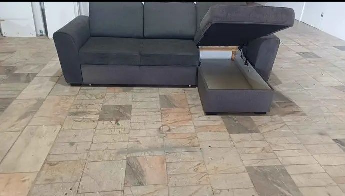Sofá Chaise Long com Arrumação e Cama