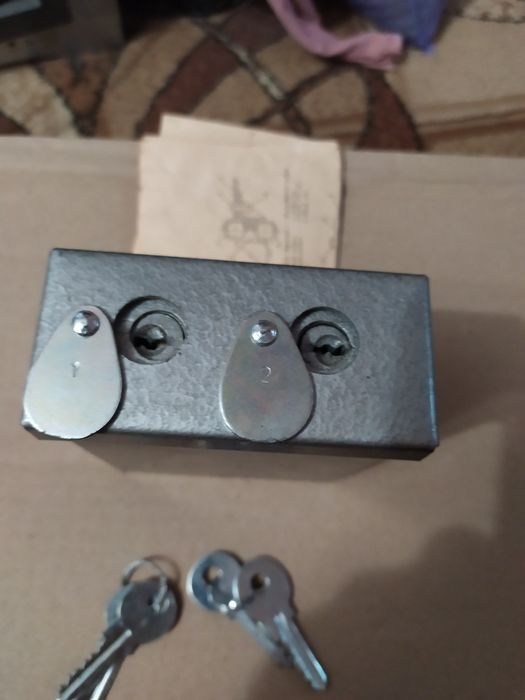 Замок Амбарный, Навесной Алюминиевый