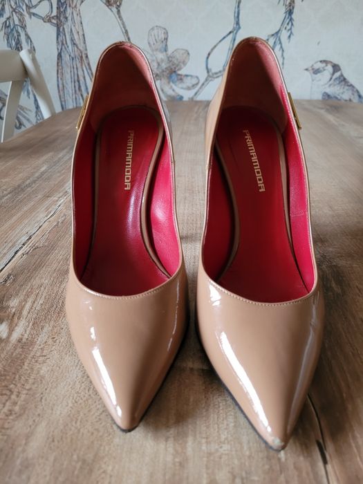 Prima Moda szpilki kolor nude r. 35