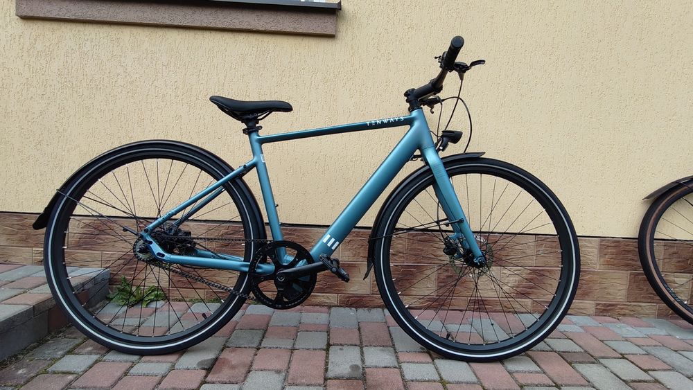 Міський електричний велосипед Tenways c go 600 на ремні