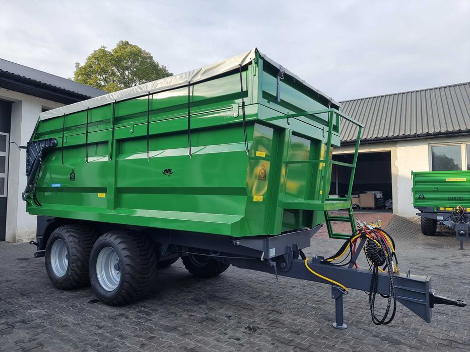 MARPOL -TRAILER Przyczepa tandem skorupa 12 ton