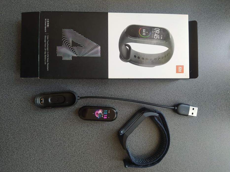Xiaomi Mi band 4 smartband, używana, sprawny