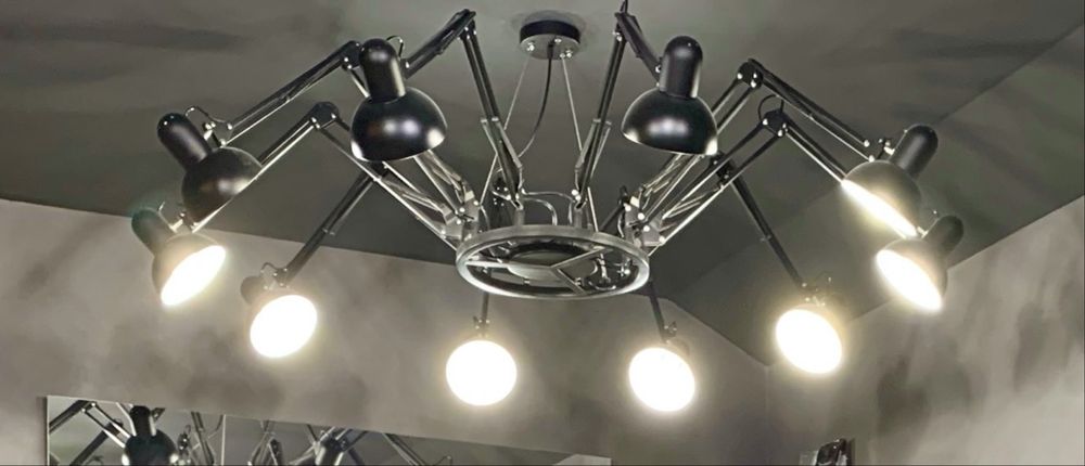 Люстра Паук на 10 ламп
