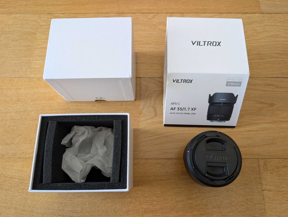Objectiva Viltrox 35mm f1.7 XF Fujifilm Fuji