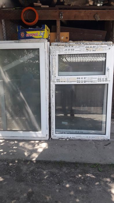 Металопластікові двері та вікна б/у