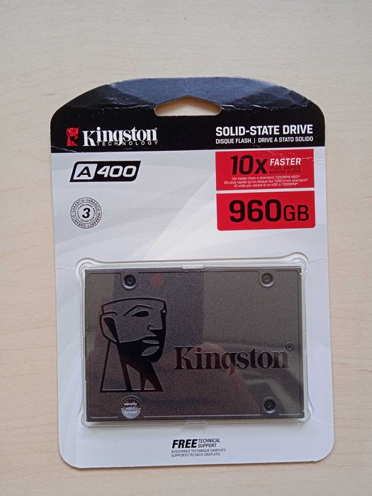 Discos SSD Kingston 240GB / 480GB / 960GB (Novos/Embalados)