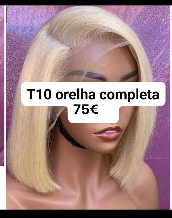 Perucas de cabelo humano