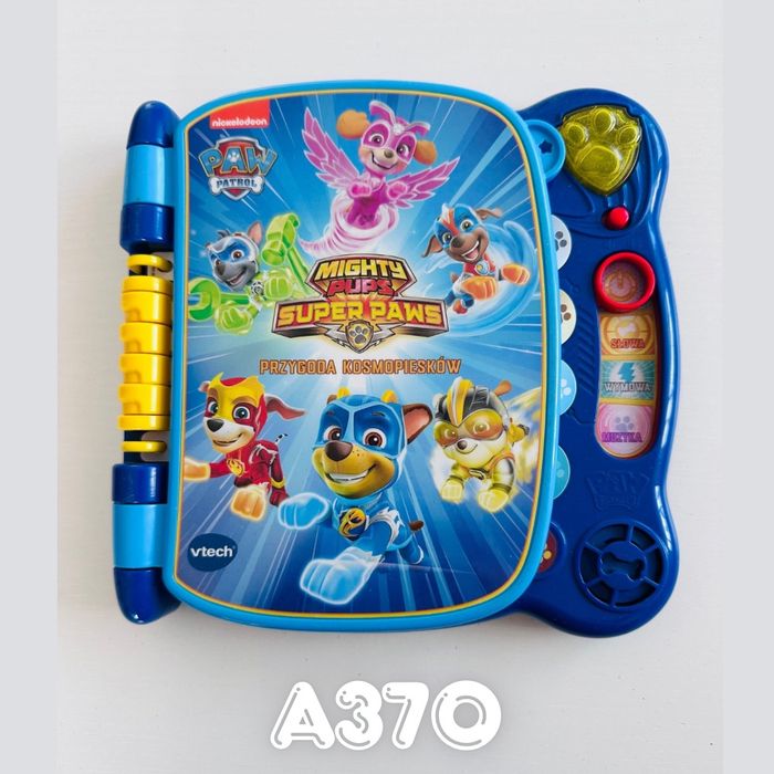 Interaktywna książeczka edukacyjna VTech Psi Patrol: Przygoda Kosmopiesków.A370