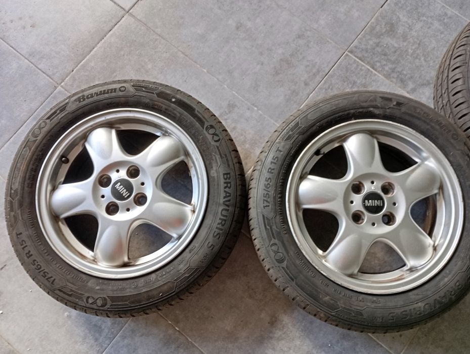 Jantes e pneus mini Cooper One