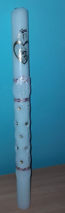 Świeca / gromnica do chrztu