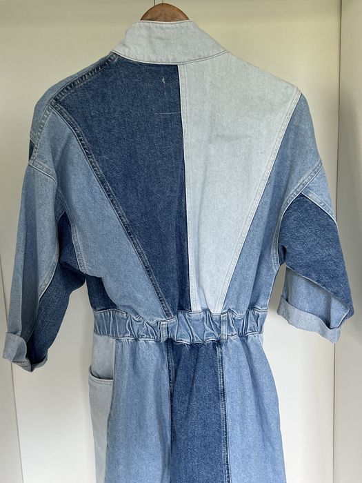Vestido Mistura de Ganga Stradivarius