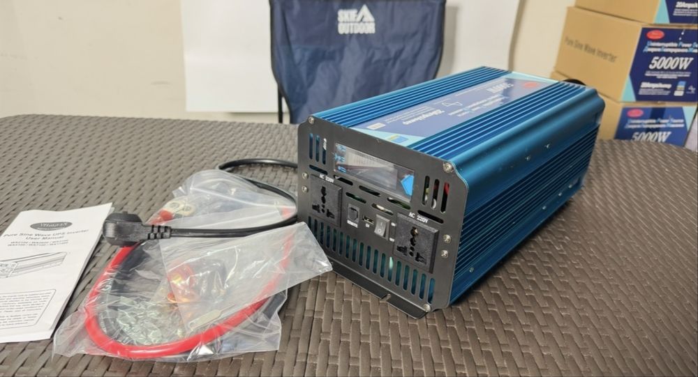 Інвертор с зарядним 12~230v 5000w ( перетворювач | преобразователь )
