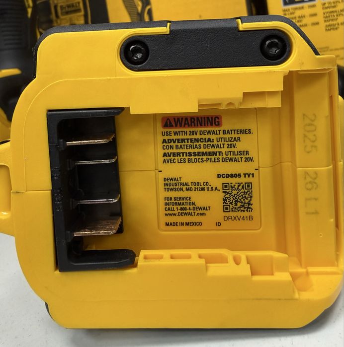 Dewalt DCD805 дриль-шуруповерт