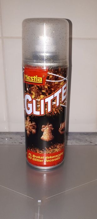 Brokat dekoracyjny złoty spray