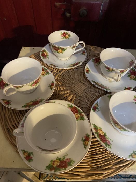 Conjunto de louça de chá