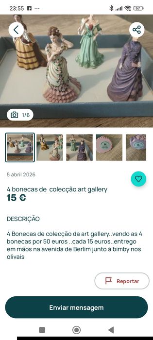 Coleção bonecas Art Gallery