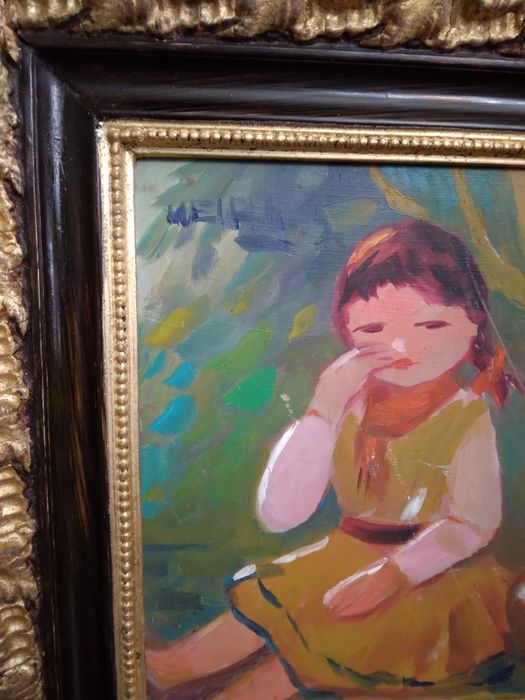 Pintura a óleo  assinada  M Fernanda Amado