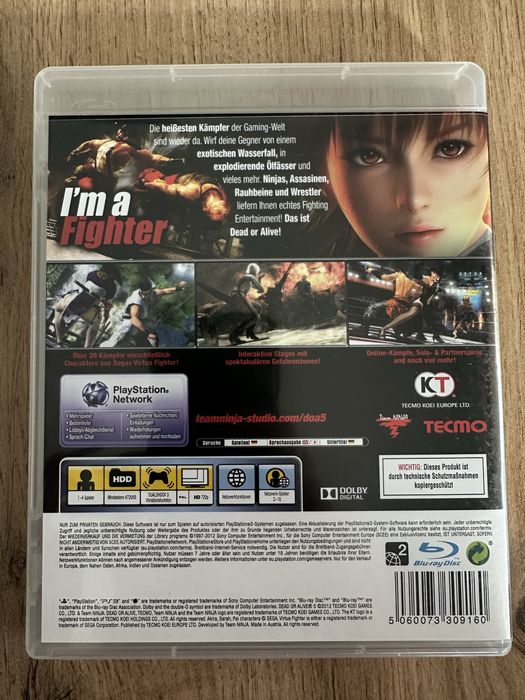 Dead or Alive 5 PlayStation 3