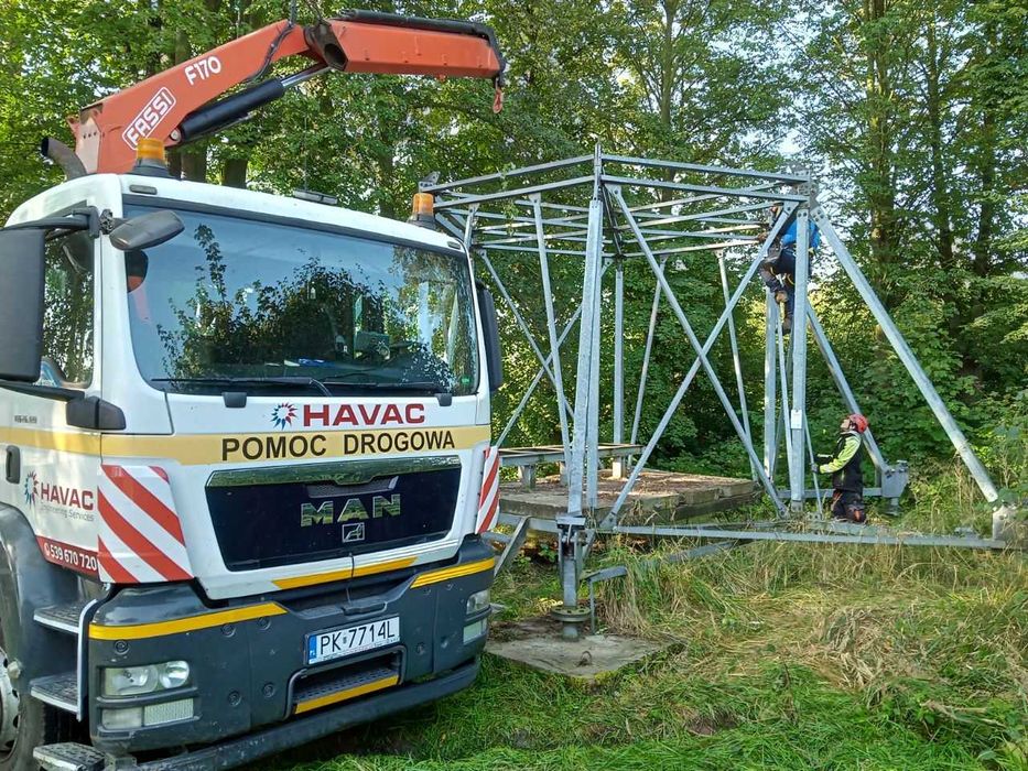 Usługi Auto laweta + HDS