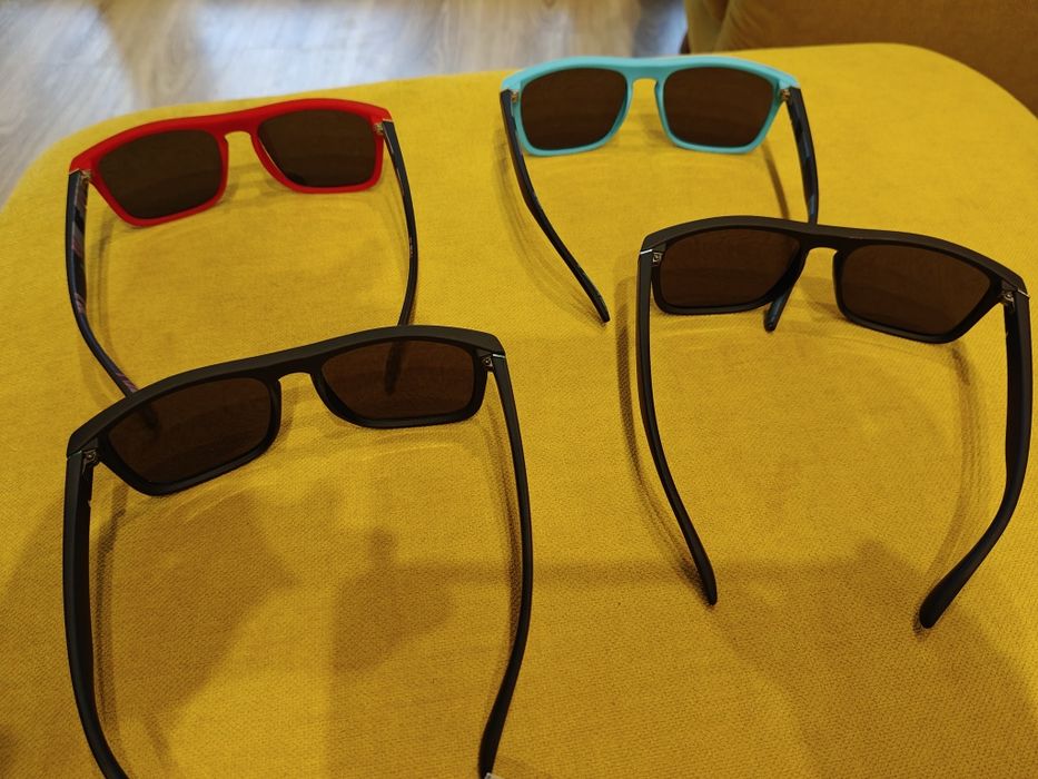 4x Nowe okulary przeciwsłoneczne polaryzacyjne modne