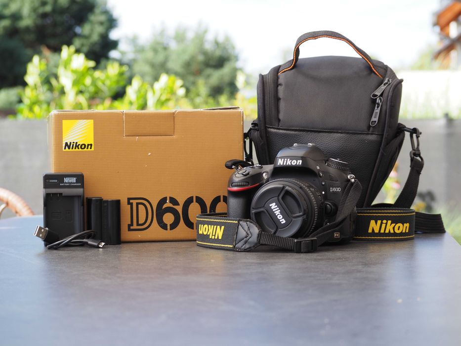 Nikon D600 24,3 MP | PEŁNA KLATKA | 34k przebiegu