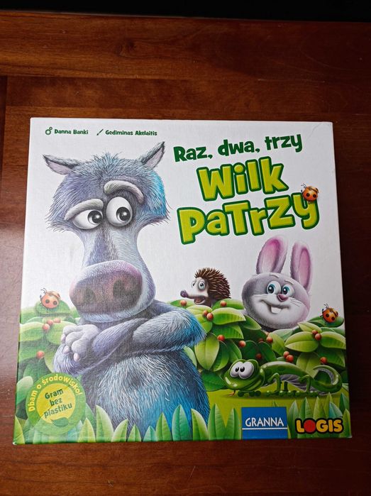 Gra - Raz, dwa, trzy - wilk patrzy.