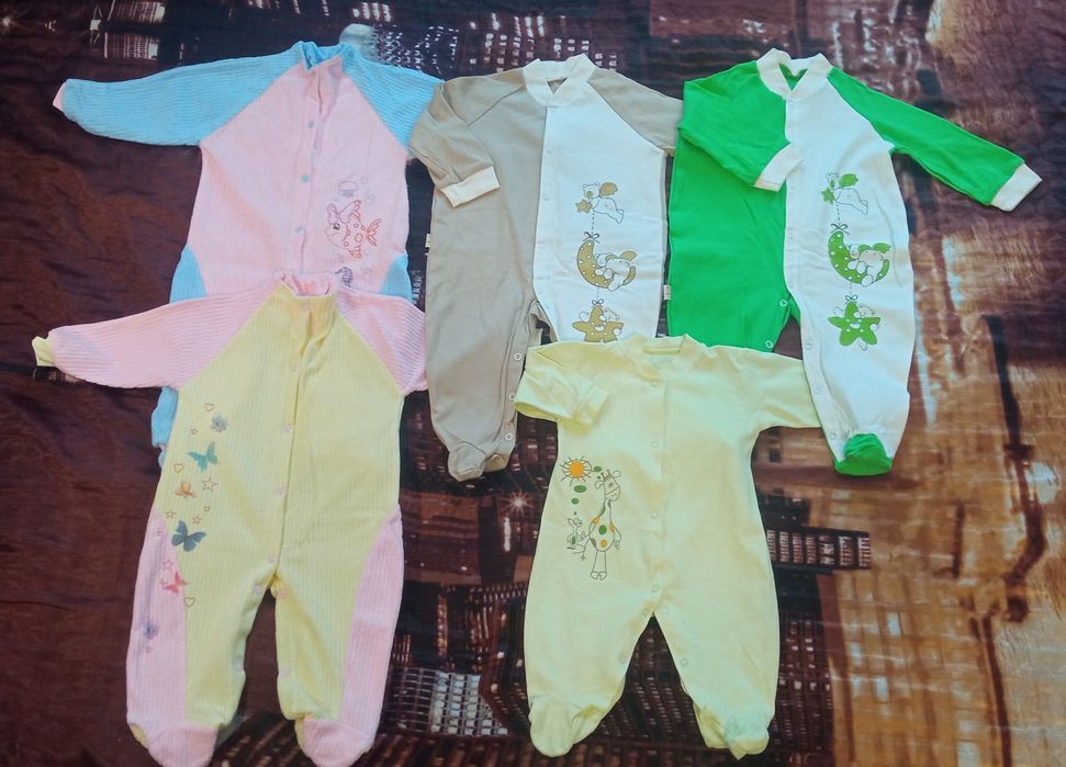 Новий одяг на вік 0–4 р: сліп, піжама, спорт. костюм, куртка та ін.