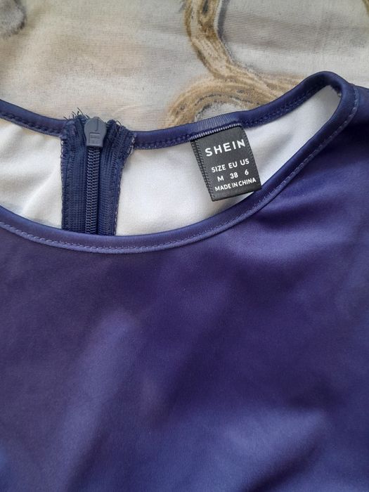 SHEIN nowy komplet bluzka+spódniczka rozm.M