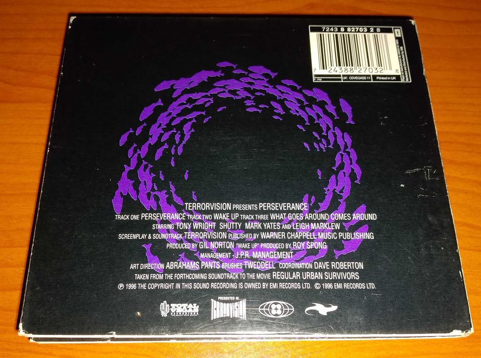 CD Terrorvision - Presents Perseverance (Singiel - 3 nagrania)
