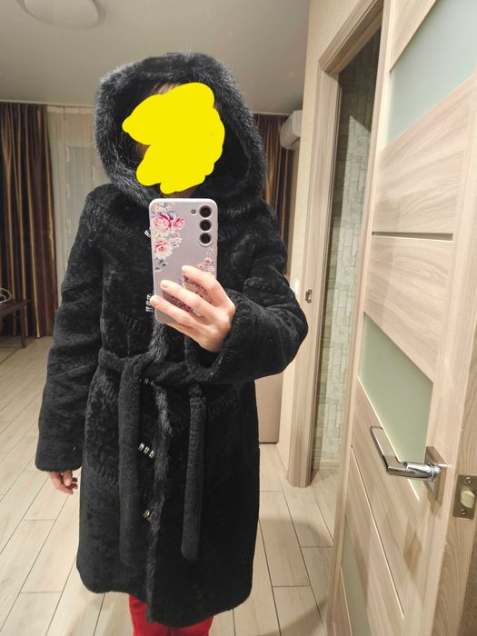 Шуба з мутона б/у