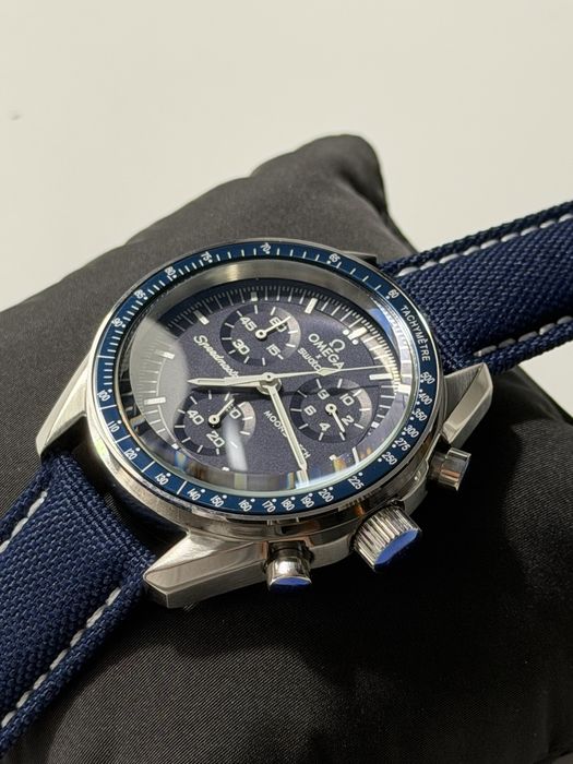 omega swatch mission to neptune stainless steel