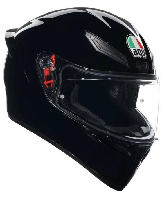 Kask integralny AGV K1  BLACK czarny połysk M L unisex