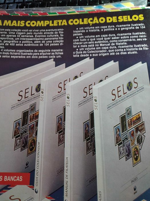 SELOS - Uma colecção de selos originais de 104 países