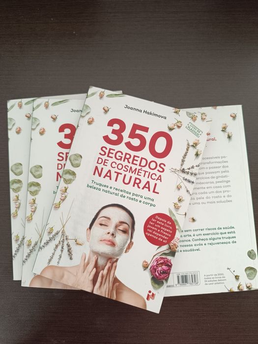 Vendo livro 350 segredos da cosmética natural