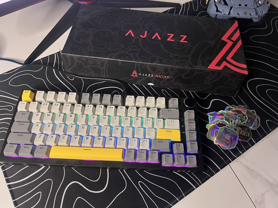 Клавіатура AJAZZ AK820 | RGB, USB-C, PBT — ціна від 1000 грн