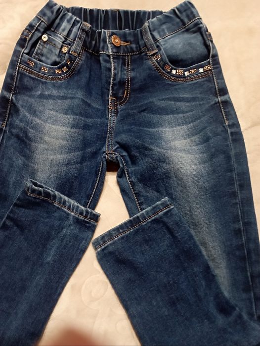 Штани джинсові для дівчинки