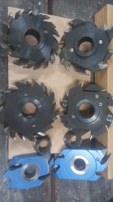 Фрези насадні для паркету товщиною від 15 до 30 мм.