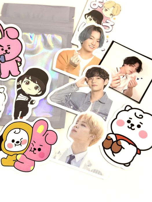 Kpop BTS Autocolantes Pack
