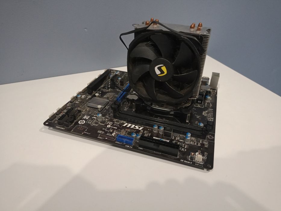 Płyta główna MSI + procesor +chłodzenie