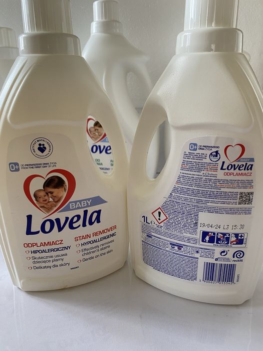 Порошки для прання Ultra, дитячі порошки Lovela  ополіскувач Eden