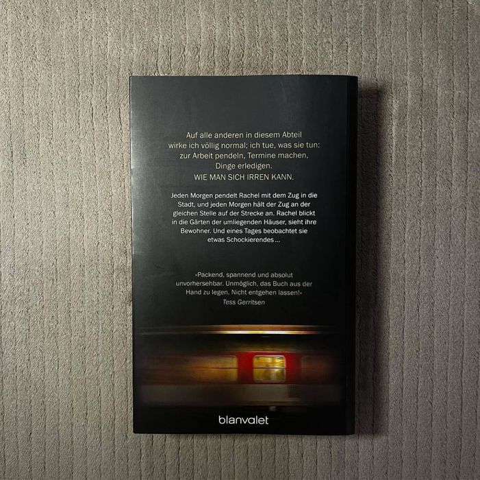 «Girl on the train» Paula Hawkins