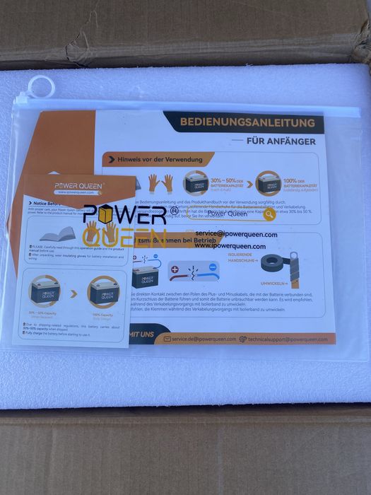Акумулятор новий Power Queen LiFePO₄ 12.8V 280Ah BMS 200A