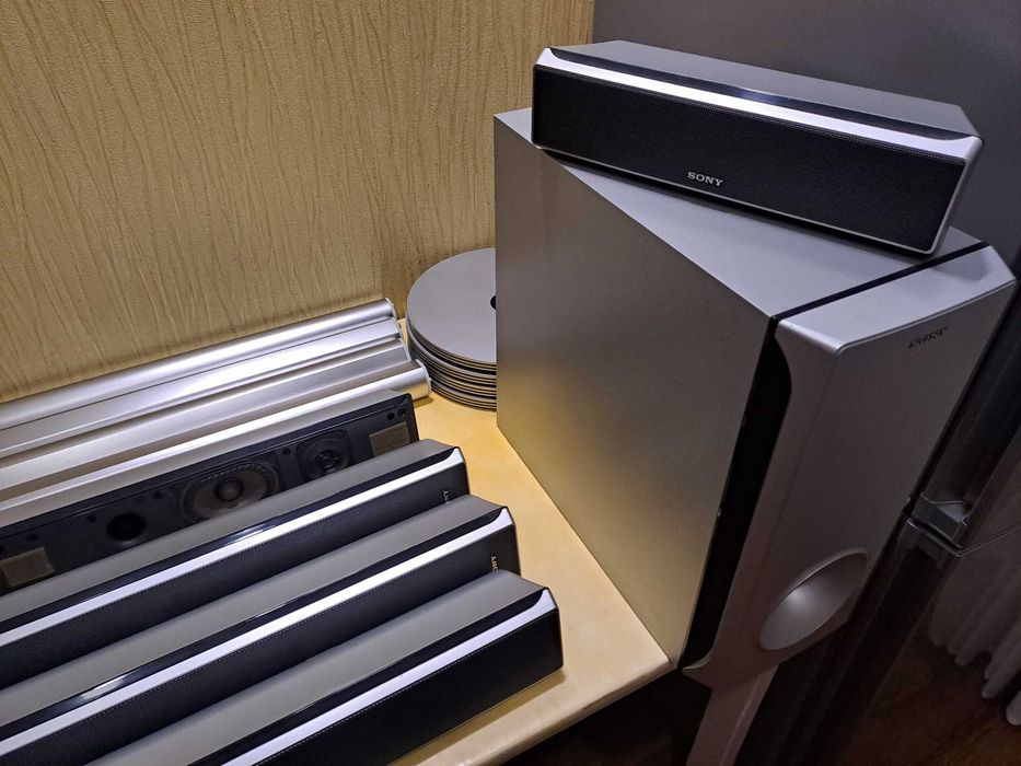 Продам пасивні колонки та сабвуфер Sony акустика 5,1