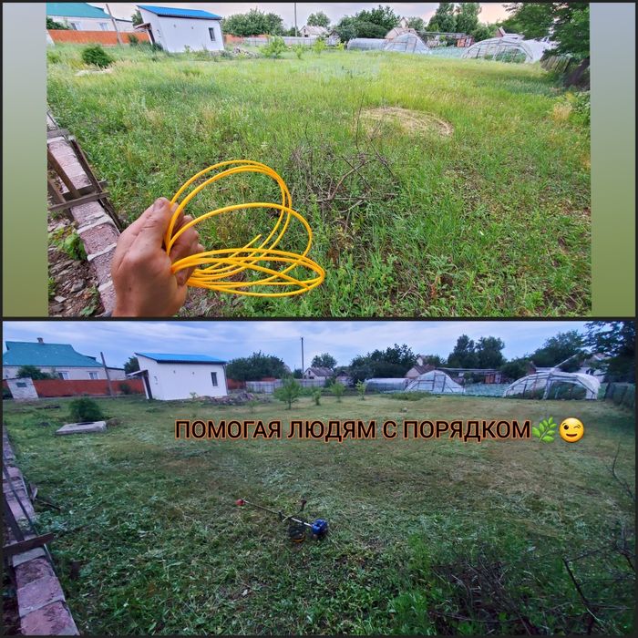 ПОКОС ТРАВЫ. Обрезка-Деревья