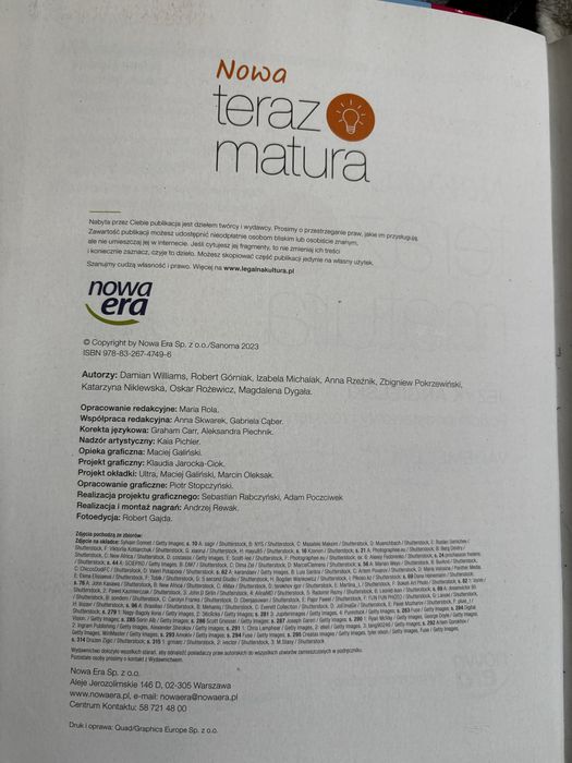 vademecum nowa teraz matura jezyk angielski