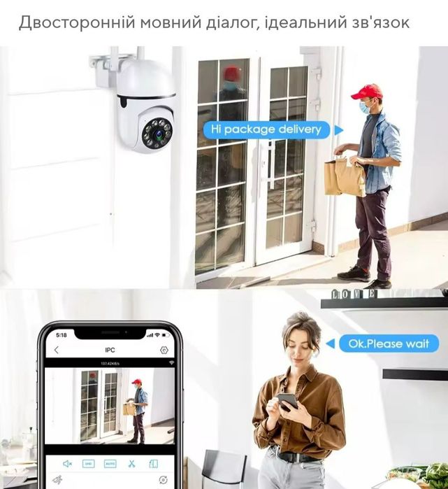 Відео камера, відеоспостереження, нічне бачення